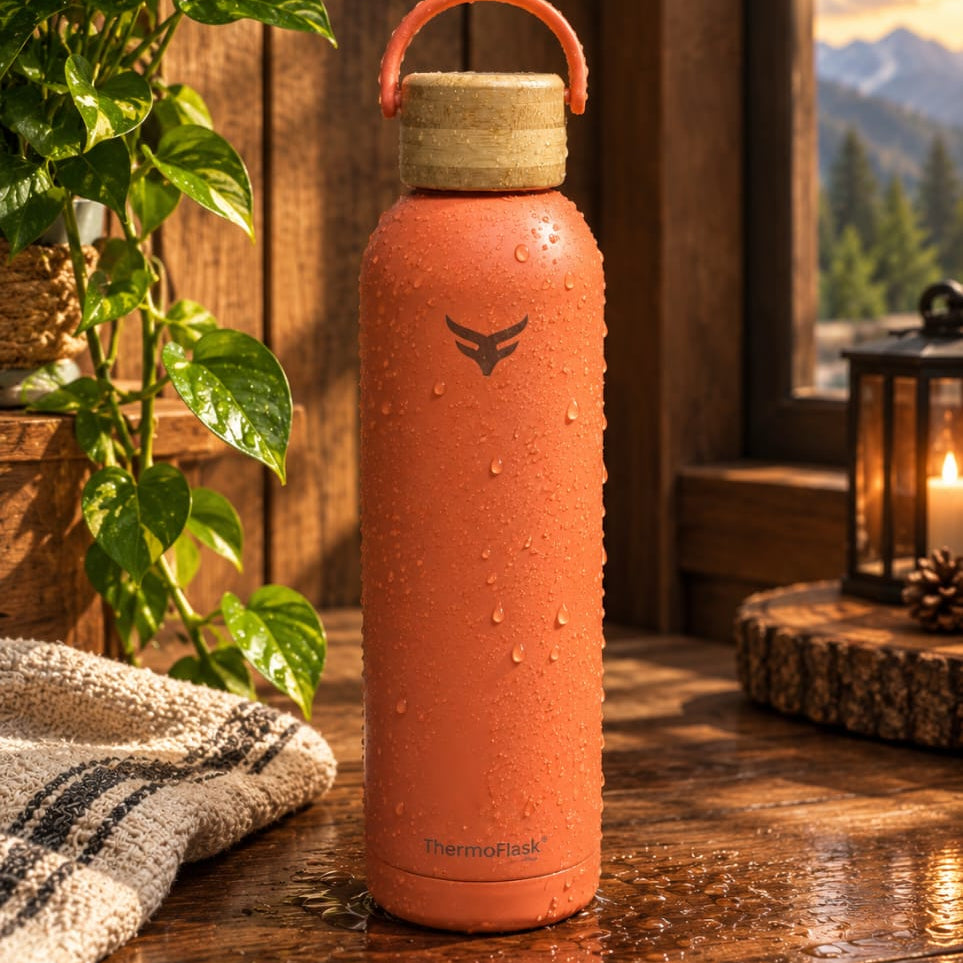 Insulated stainless steel water bottle