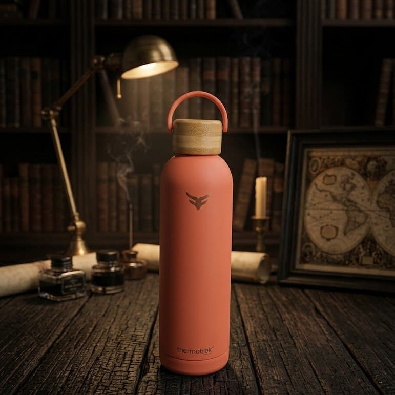 Insulated stainless steel water bottle