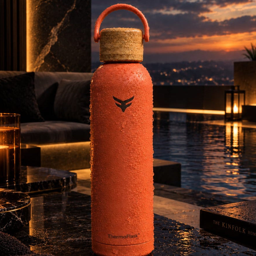 Insulated stainless steel water bottle
