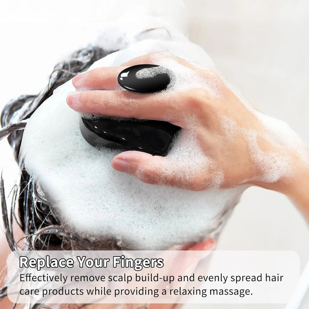 Silicone Shampoo Brush Massager